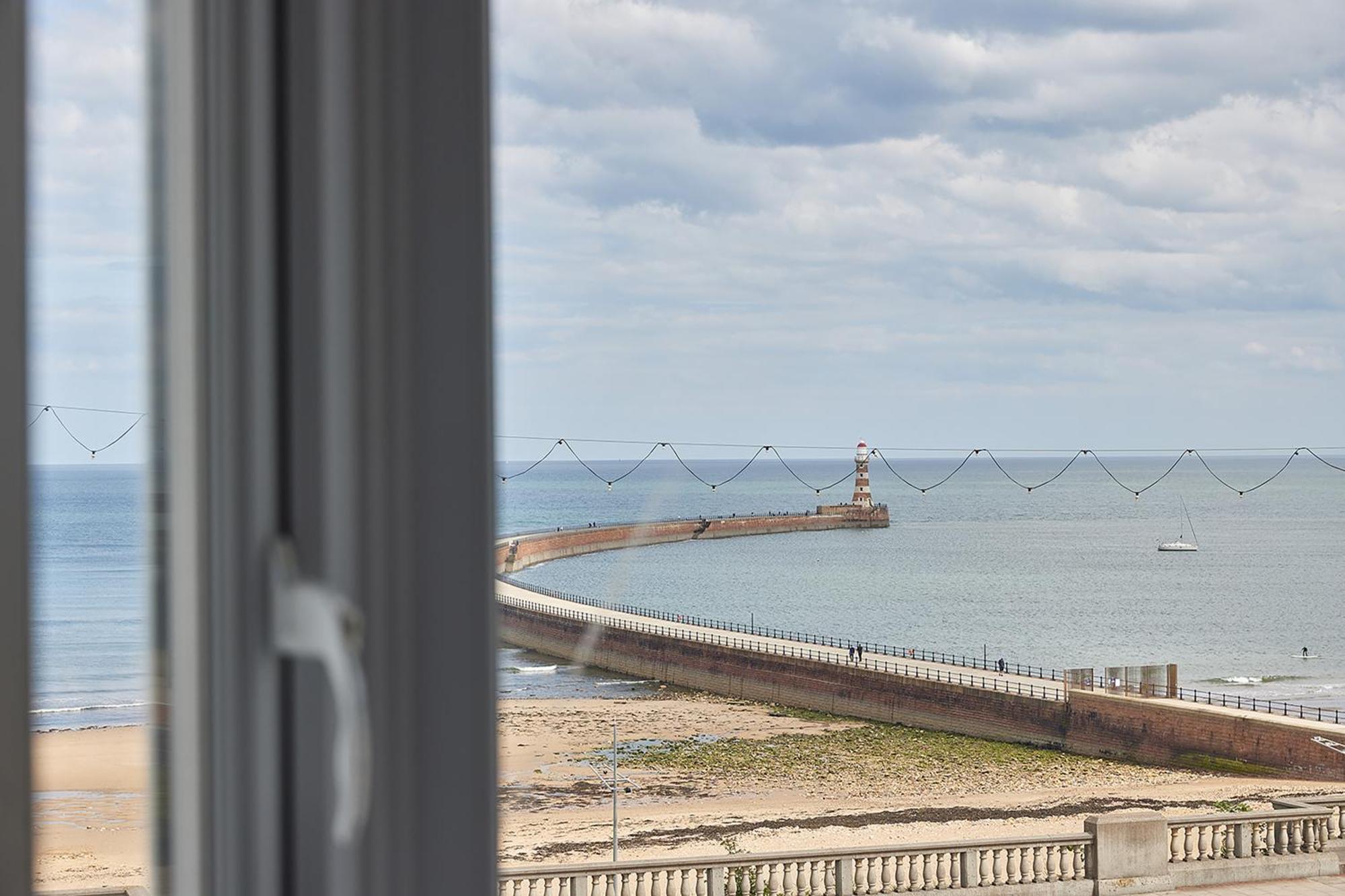 5 Roker Terrace - Seaview Apartments Sunderland  Eksteriør billede